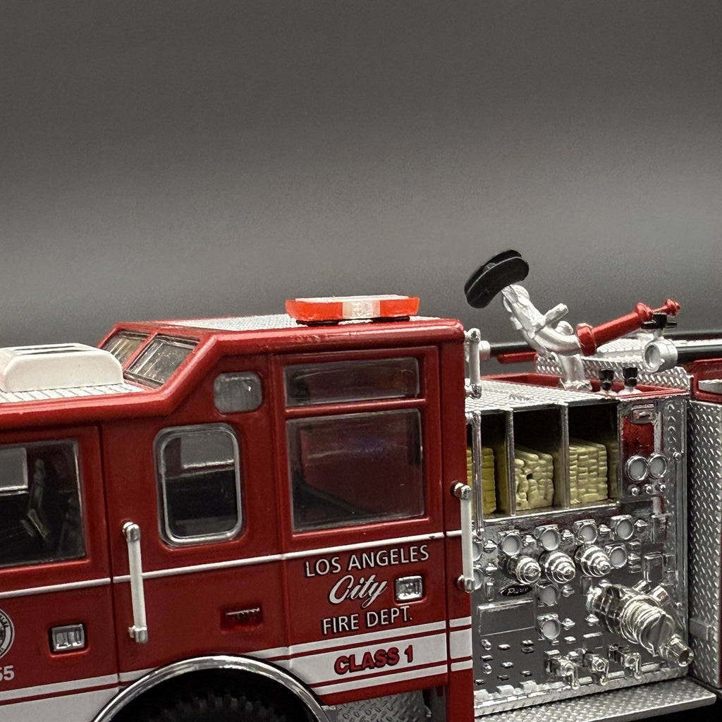 2 Pack 1/50 Mini Whelen Edge Red Clear Lightbar Gray Top Police Fire EMS 5012RCR6