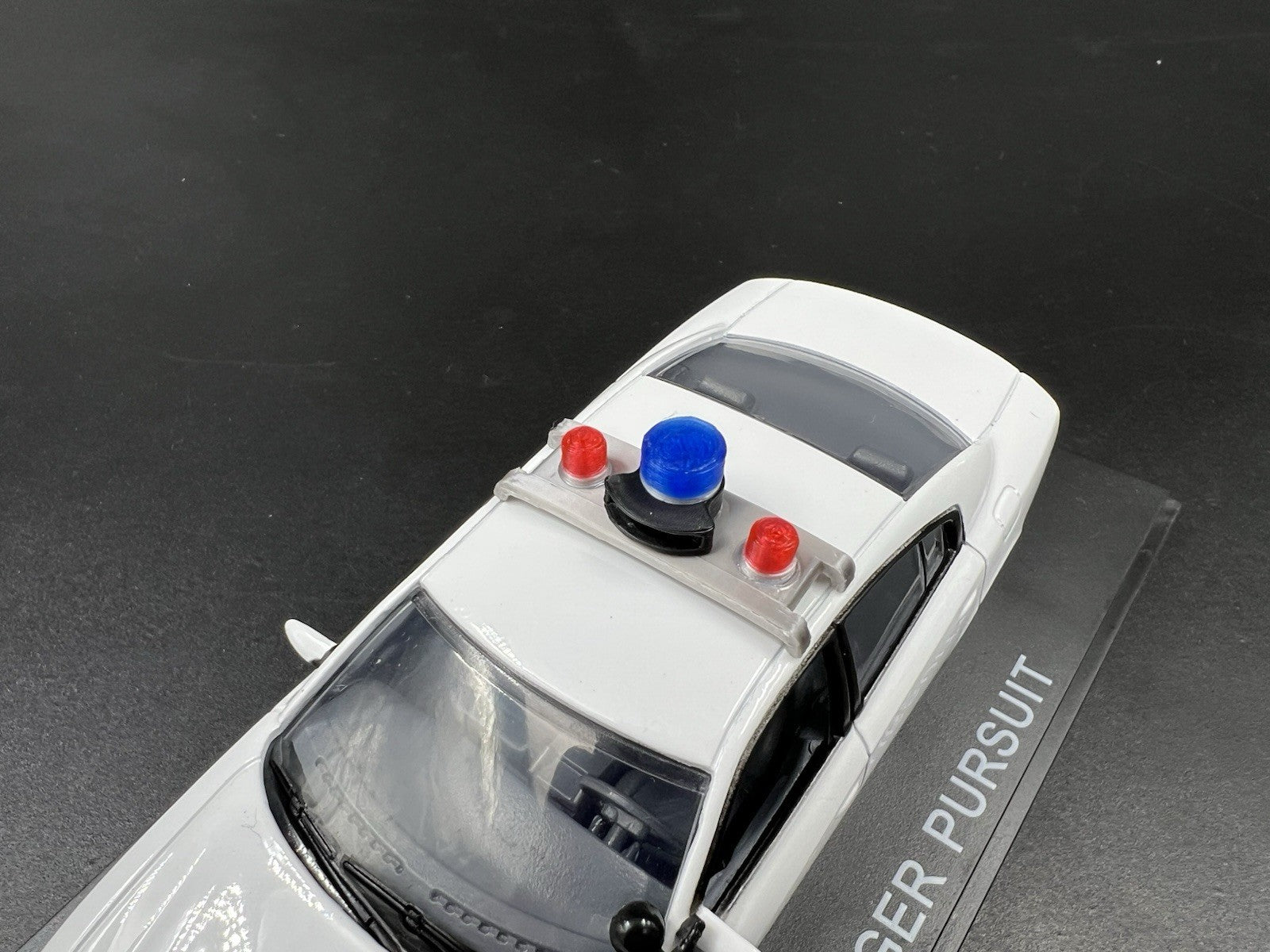 1/43 Vintage Red Beacon Blue Beacon With Siren Speaker Lightbar Police5