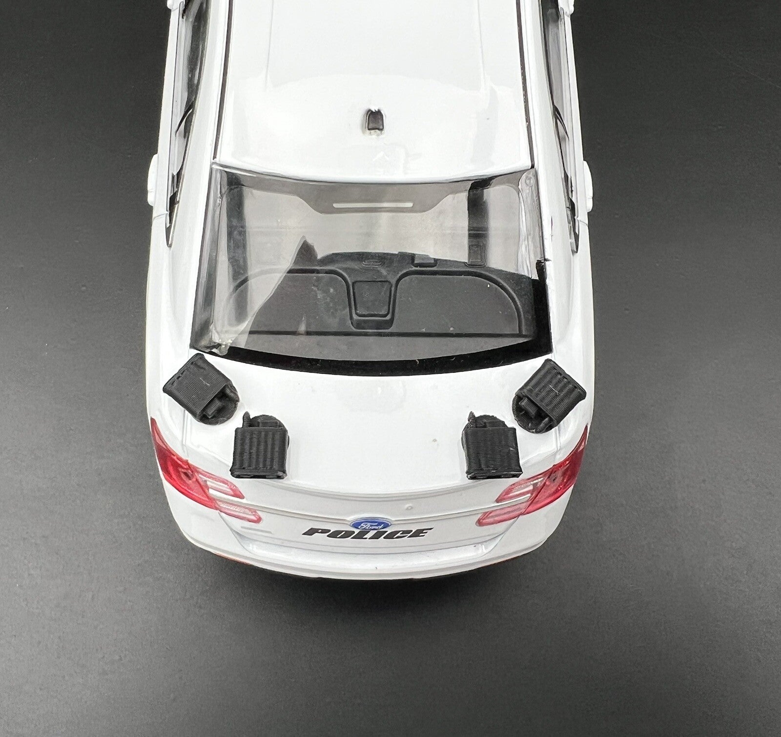 4-Pack 1/24 Scale Model ALPR License Plate Reader Police Car 24187