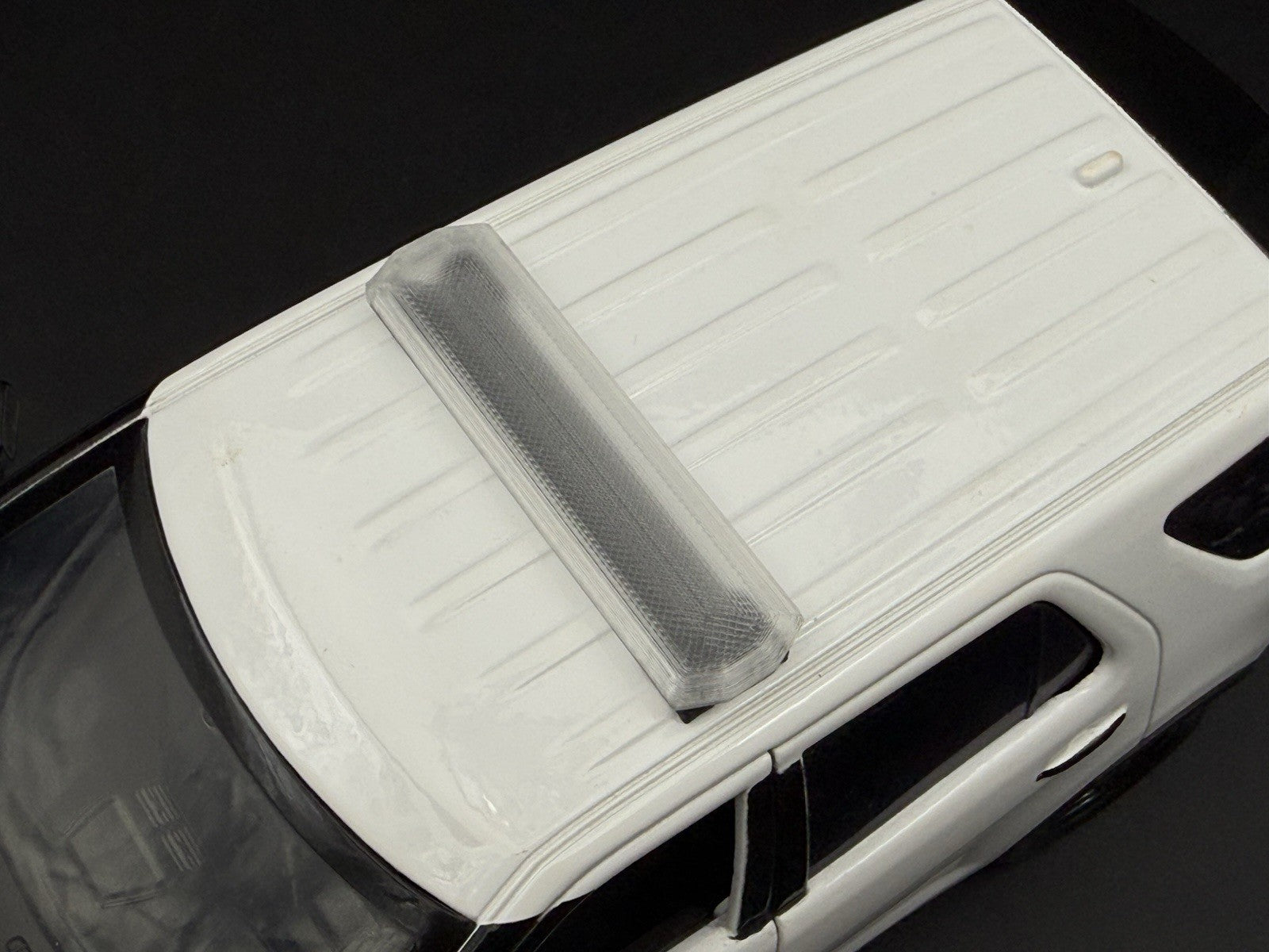 1/18 Scale Model PCB Compatible Code 3 2700 Clear Lightbar Police 1813PCBC1