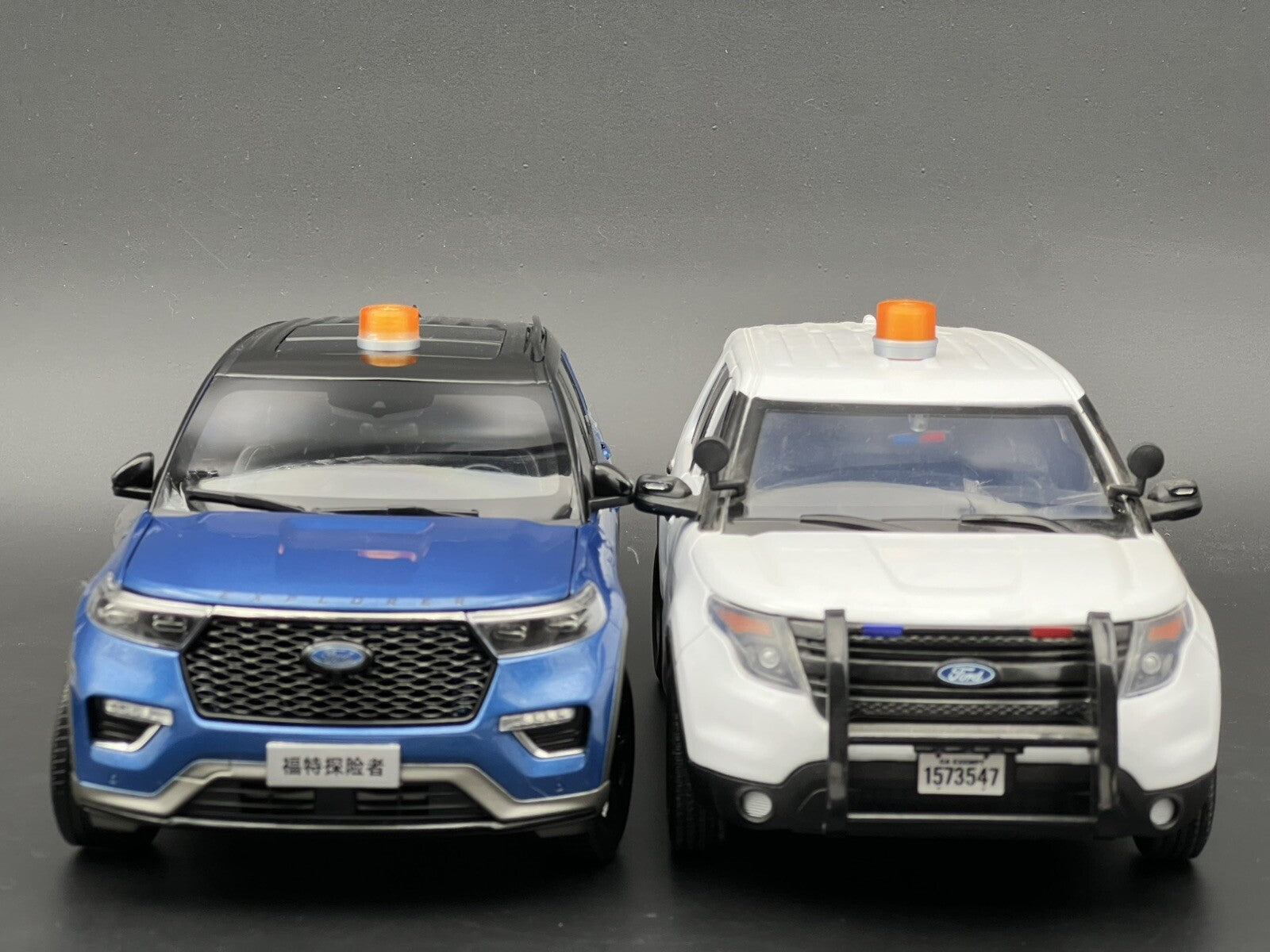 2 Pack 1/18 LED Ready Amber Beacon Lightbar Construction Work Tow Truck Security2
