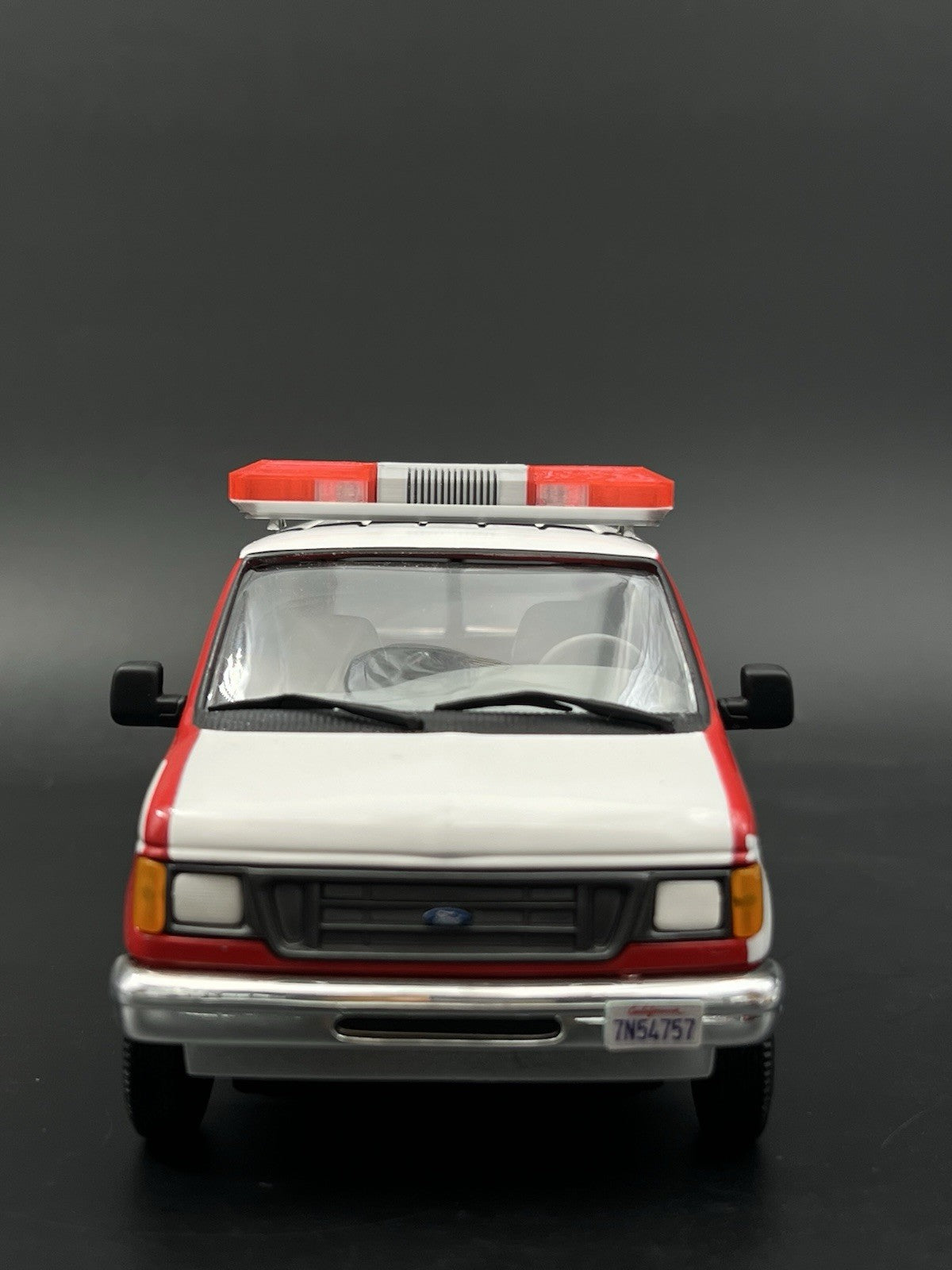 1/24 Red XL Extra Wide Smith Wesson 8780 8880 8980 Lightbar Fire Engine Truck3