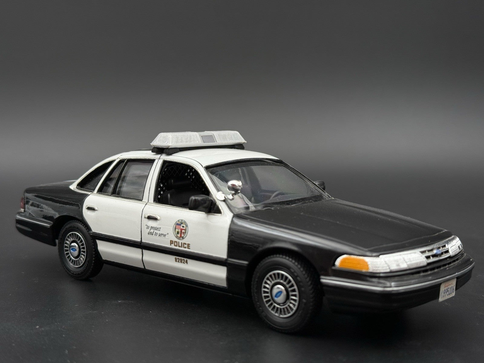 1/24 25 Clear Chrome Code 3 LP6000 Lightbar Police Fire 2411ChromeC7