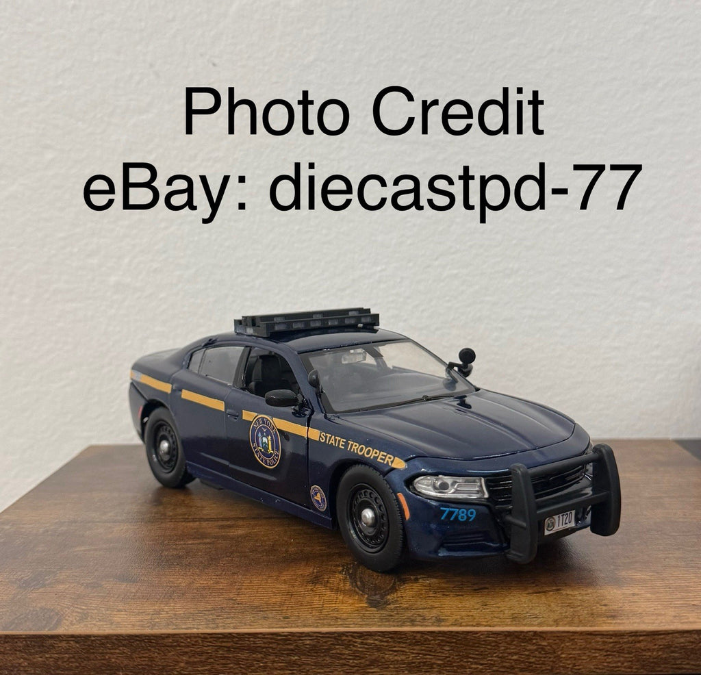 1/24 25 LED Compatible NYSP High Riser New York State Police Style Lightbar5