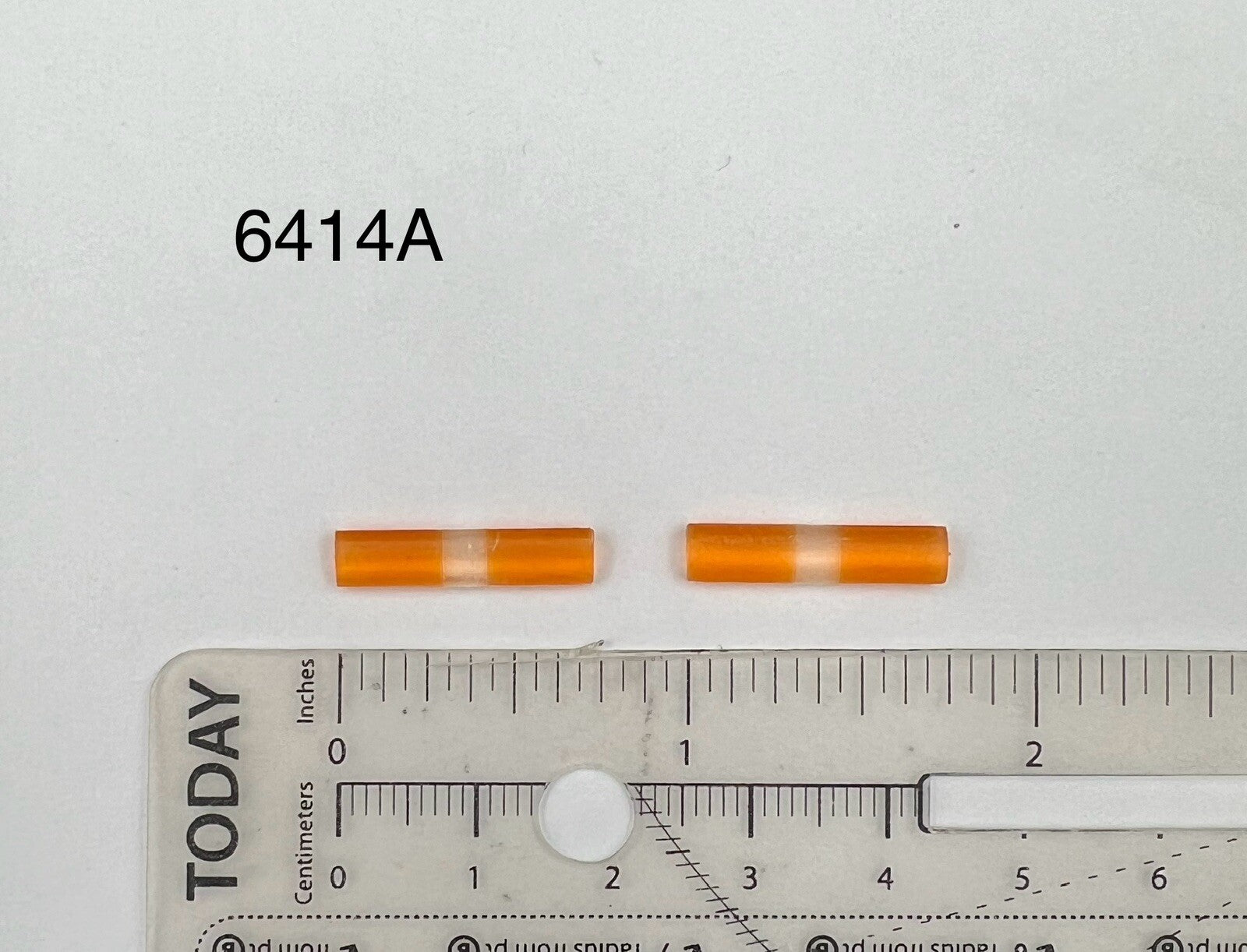 2 Pack 1/64 Amber Federal Signal Aerodynic Lightbar Greenlight Construction Work0