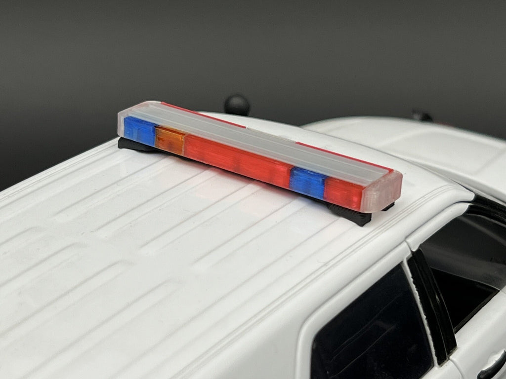 1/18 LED Ready Whelen Edge New York State Police Lightbar Sheriff Car Patrol6