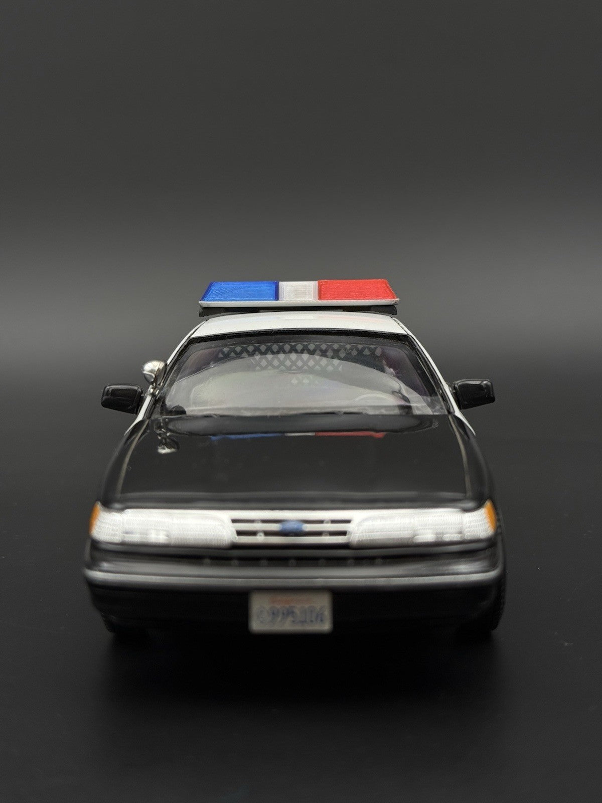 1/24 1/25 Scale Model Blue Clear Red Code 3 LP6000 Lightbar Police 2411ClearBR4