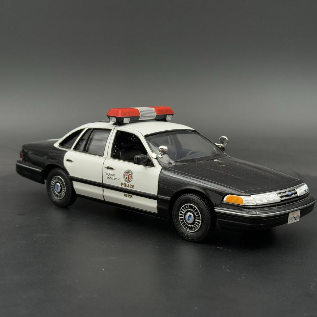1/24 25 Scale Red Chrome Streethawk Lightbar New York Police Sheriff Fire10