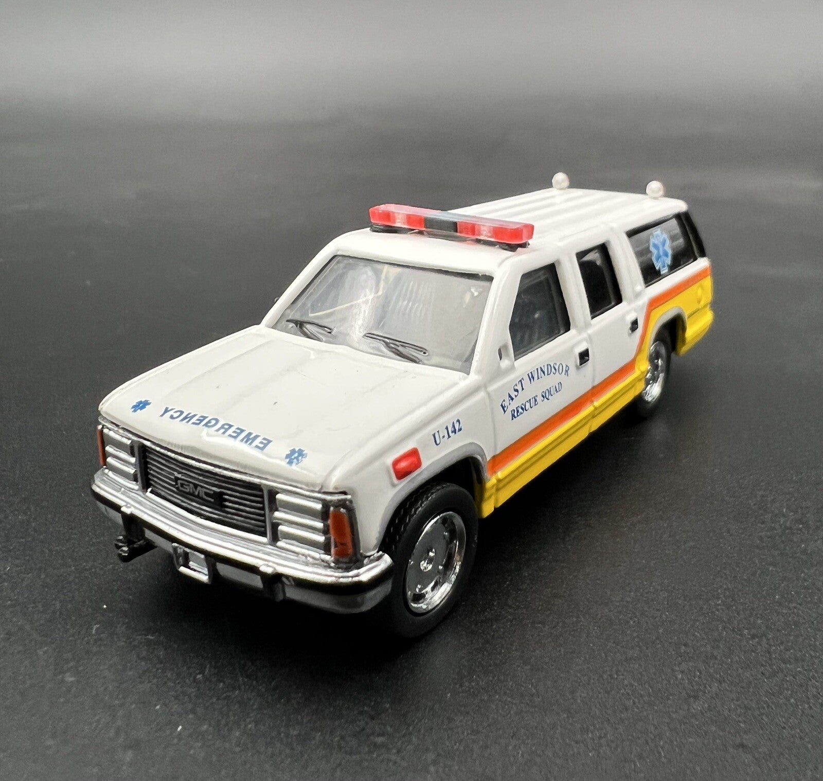 2-Pack 1/64 Whelen Edge Lightbar Red Fire EMS Police Sheriff Ambulance 6409R10