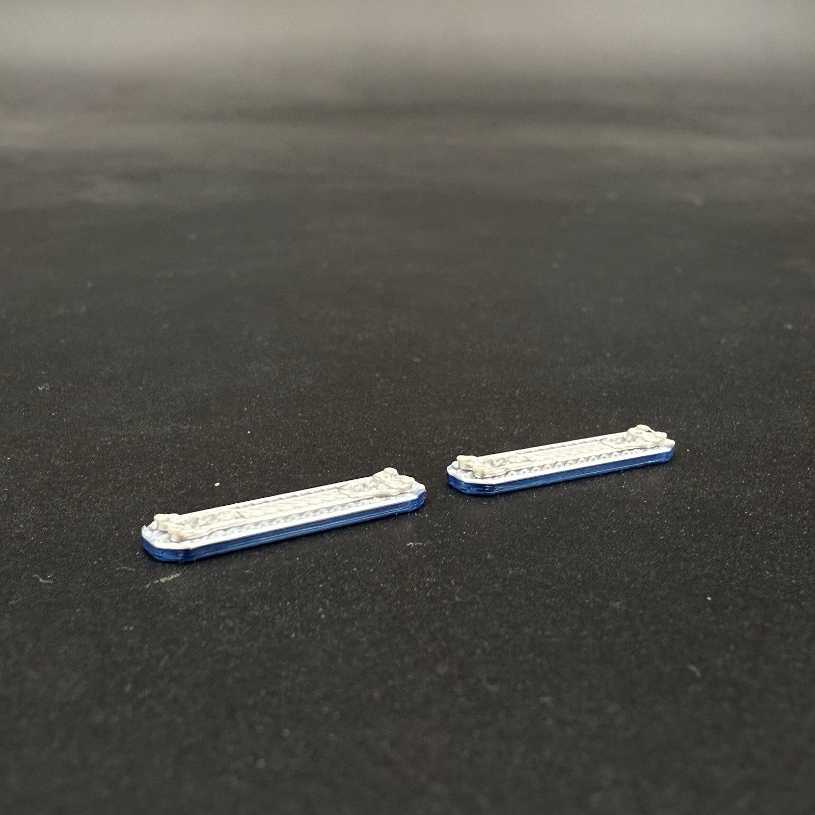 2 Pack 1/64 Blue LED Code 3 X2100 Lightbar For Police Sheriff Fire Ambulance SUV2
