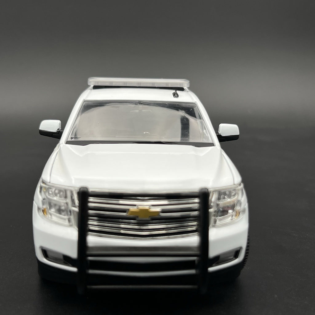 1/24 25 27 LED Compatible Tahoe SUV Width XL Legend Silver Top Lightbar Police6