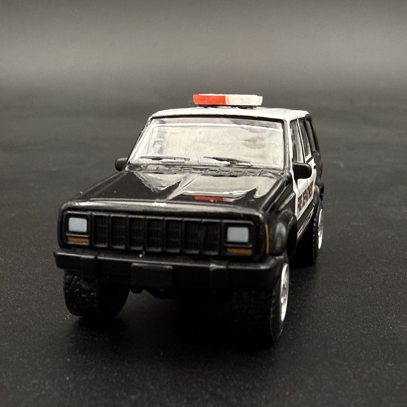2 Pack 1/64 Mini Whelen Edge Red Clear Lightbar Gray Top Cover Police Fire EMS9