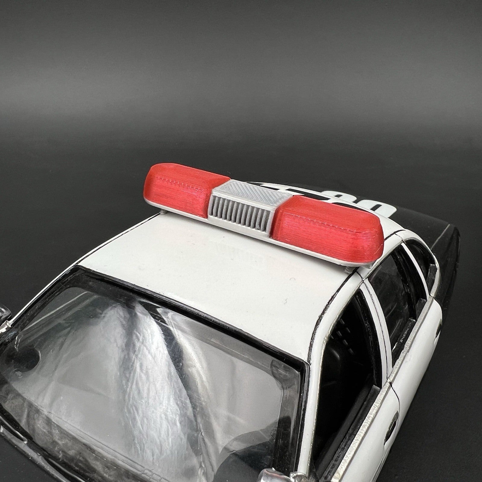 1/24 1/25 Red Whelen 80H 90H 8000 Lightbar Police Sheriff Fire Highway Patrol4