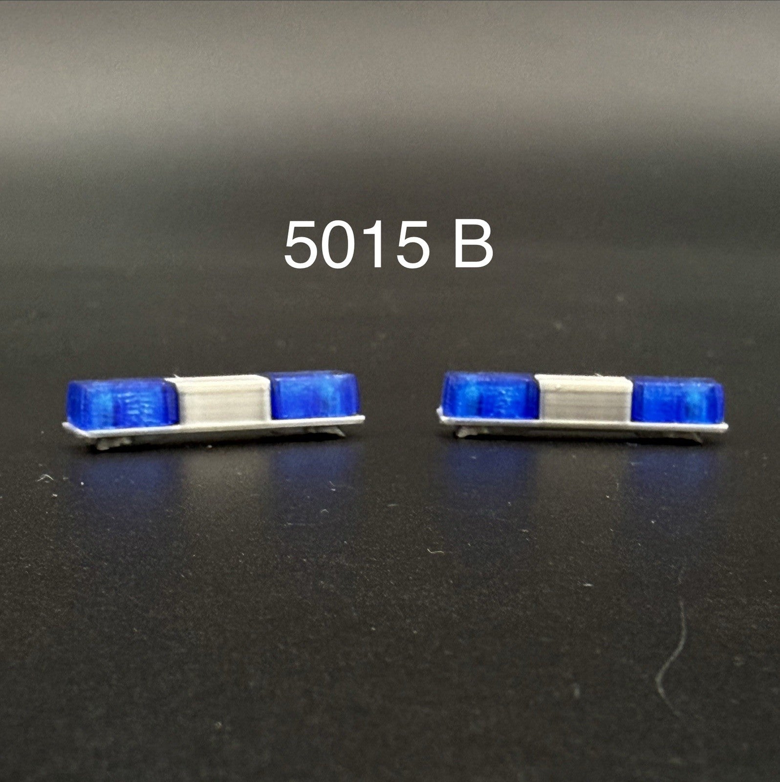 2 Pack 1/50 48 Scale Blue Twinsonic Lightbar Police Fire Engine Truck 5015B0