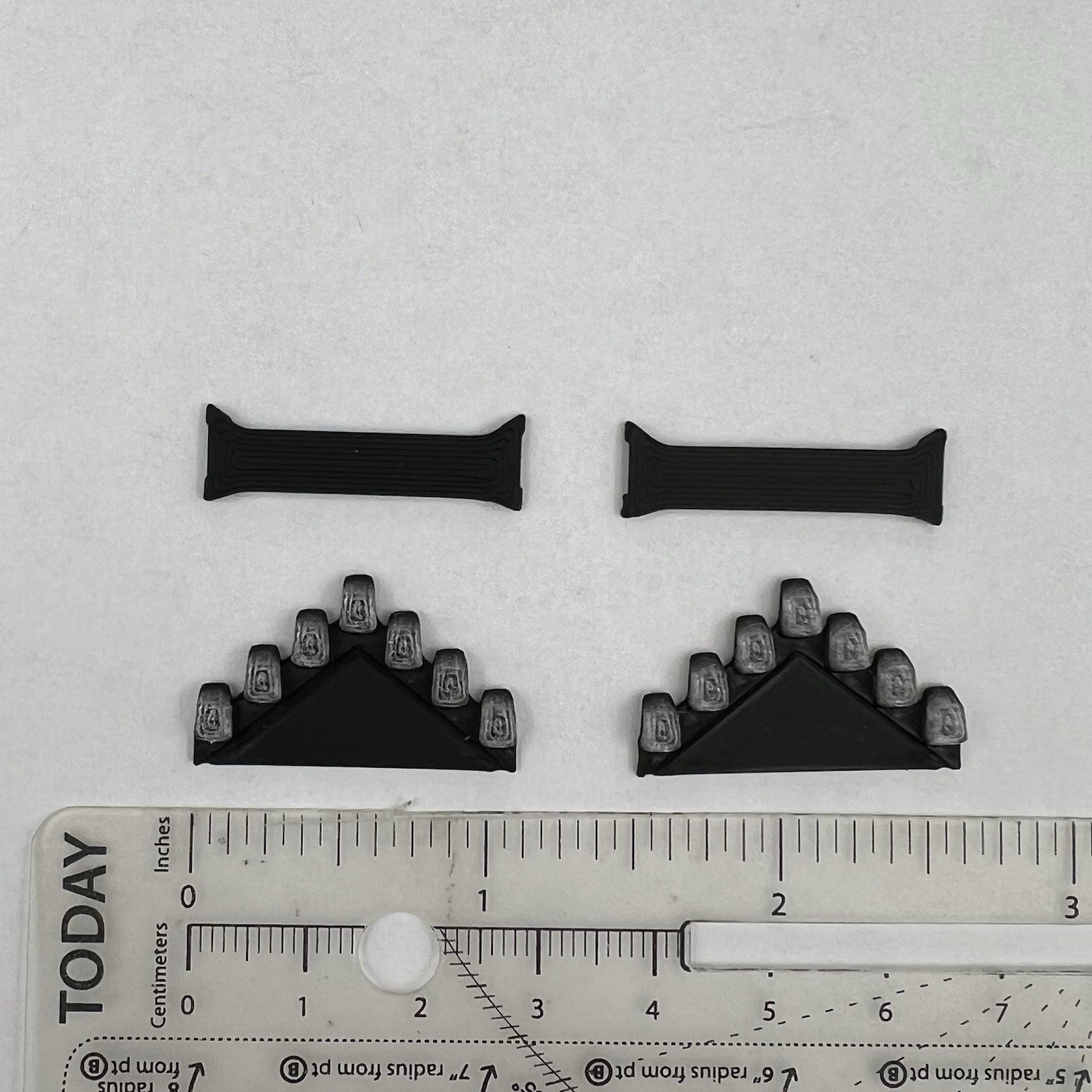 2 Pack 1/43 Clear Federal Signal Vector Lightbar Greenlight Police Sheriff1