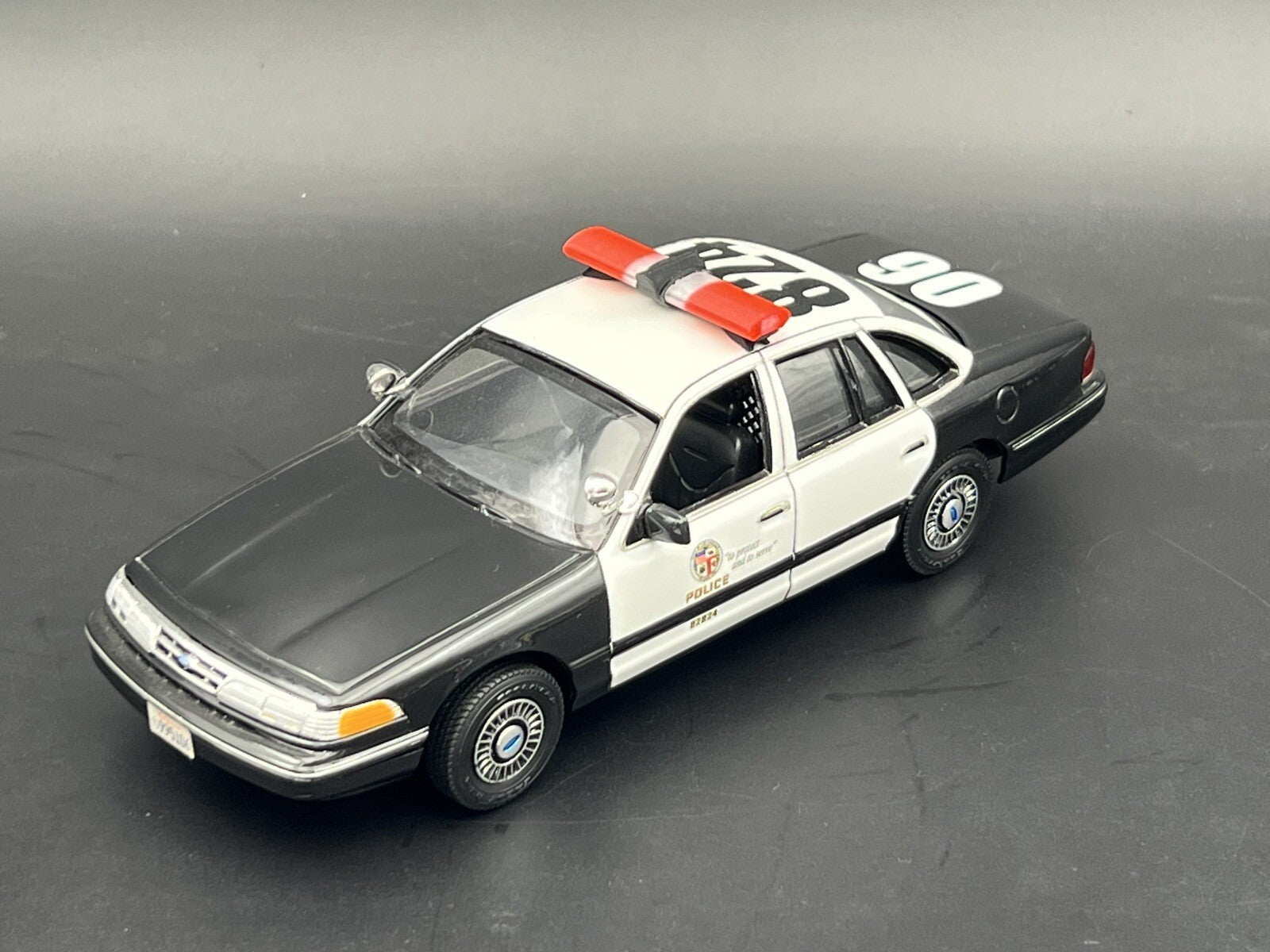 1/24 25 LED Ready Jetsonic Lightbar Red Clear Sheriff Highway Patrol Police Fire10