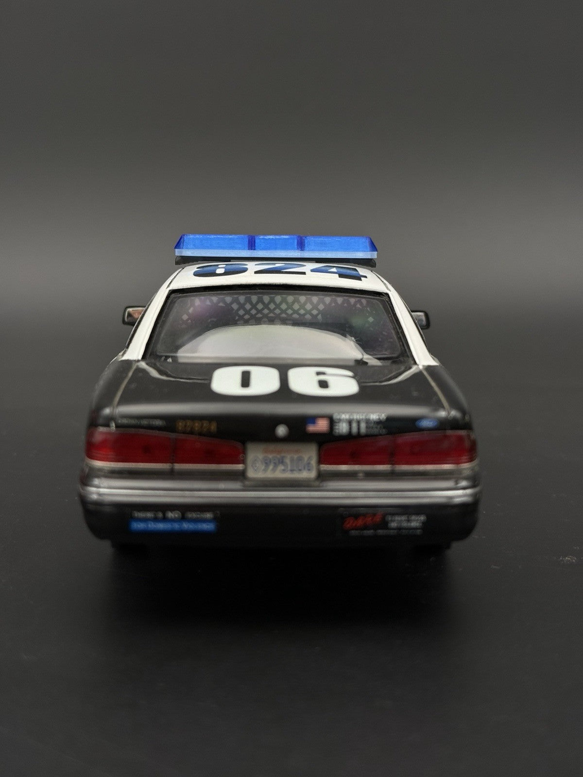 1/24 25 Scale Model Blue Code 3 Excalibur Lightbar Police8