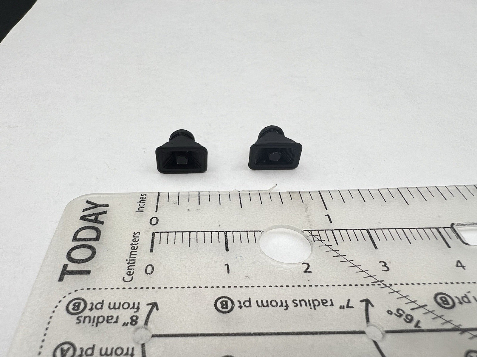 2 Pack 1/24 25 Siren Speaker TS100 CHP Push Bumper Style Police Federal Signal1