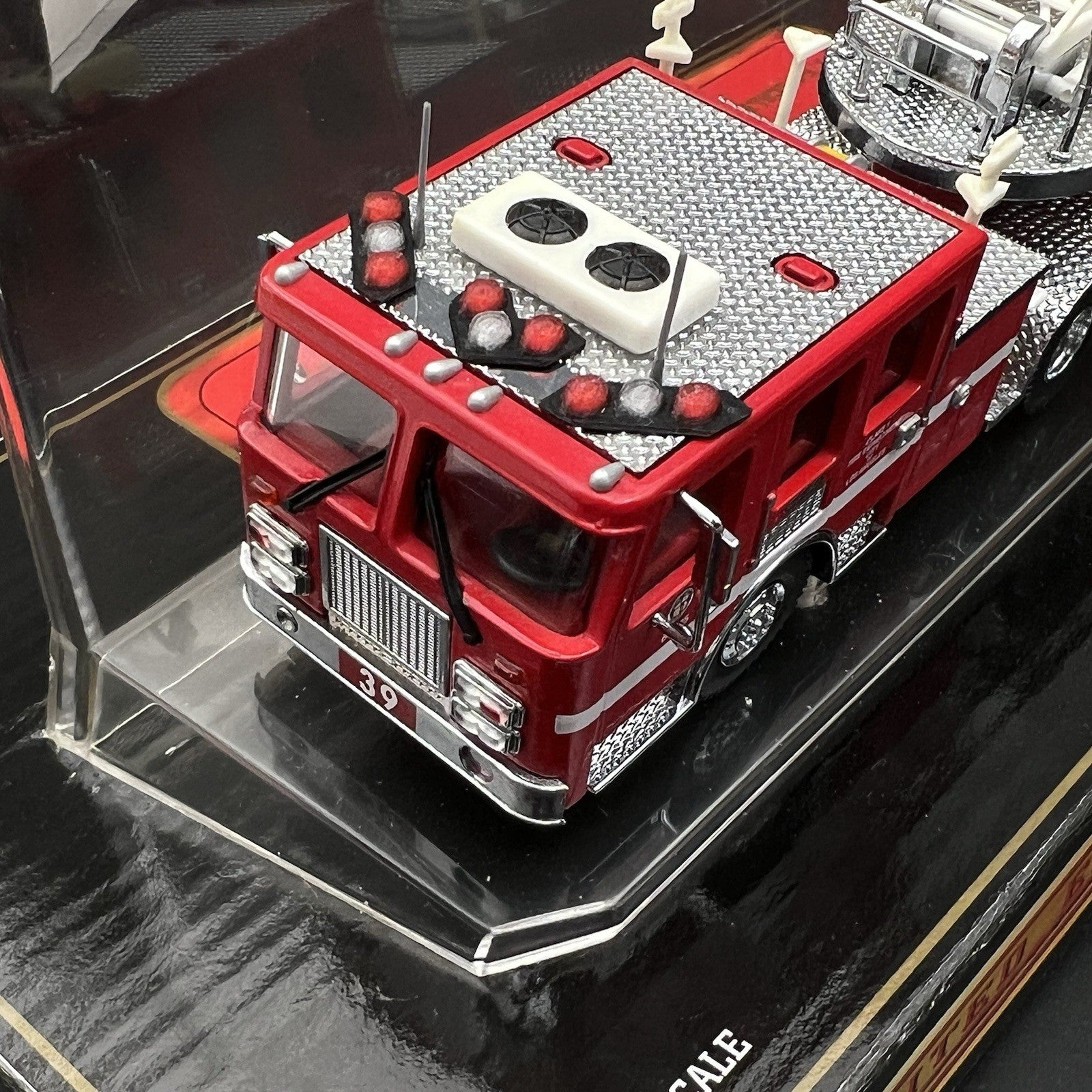 3 Pack 1/64 FDNY NYPD Split Vision SLR Lightbar New York Fire Truck ESU Code 36