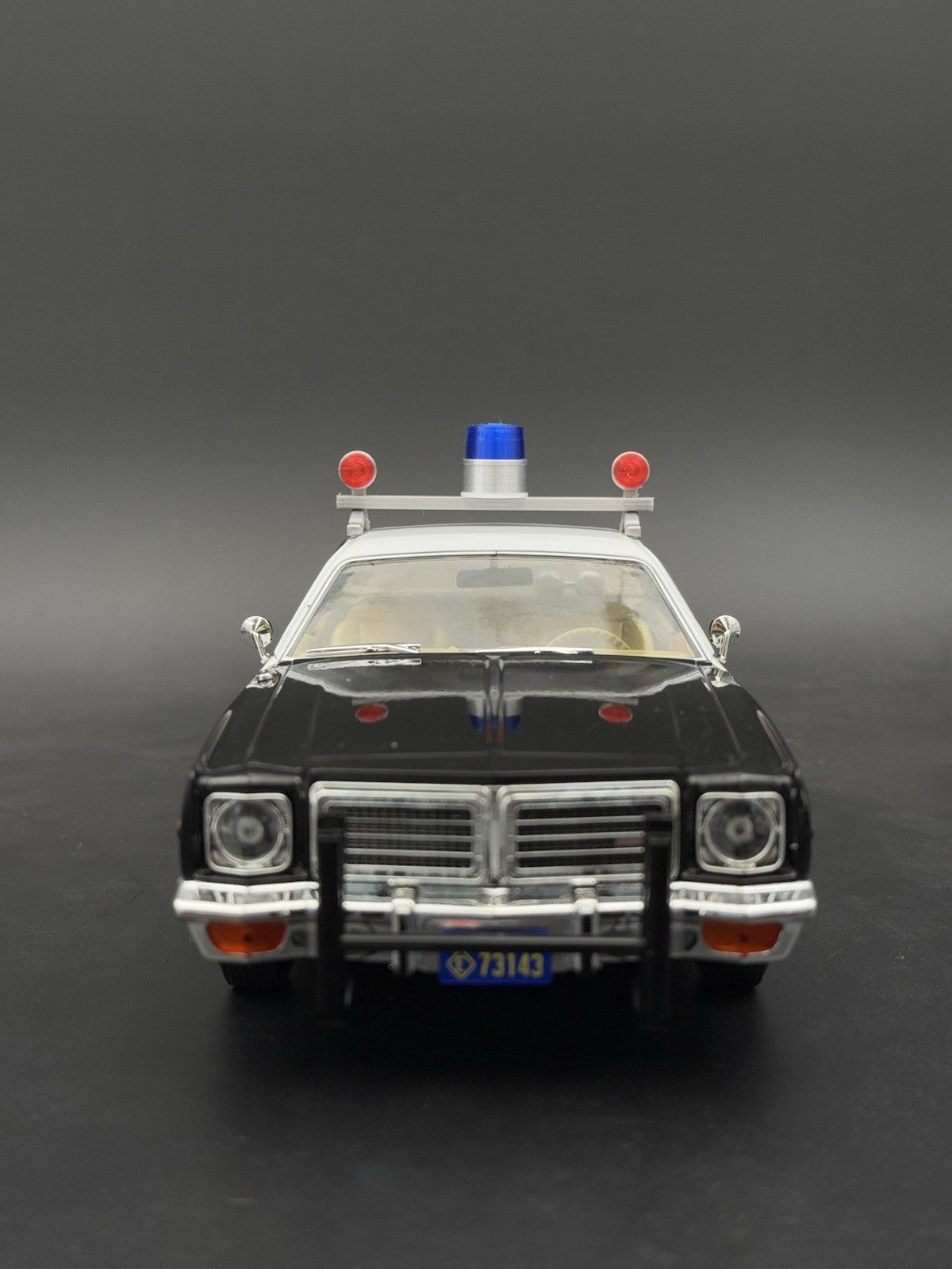 1/24 25 Scale Visibar CJ 184 284 Red Beacon Blue Lollipop Police Light 2456RBR10