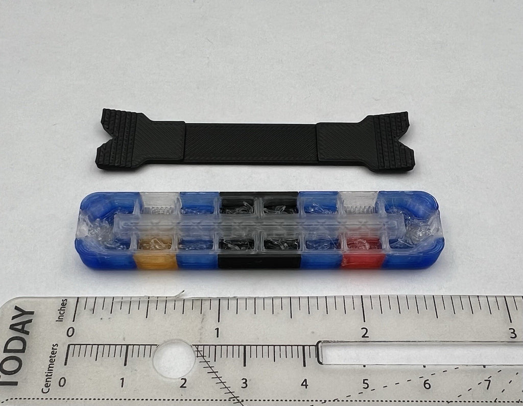 1/18 LED Ready Whelen Edge Massachusetts Police Lightbar Blue Clear Amber Red14