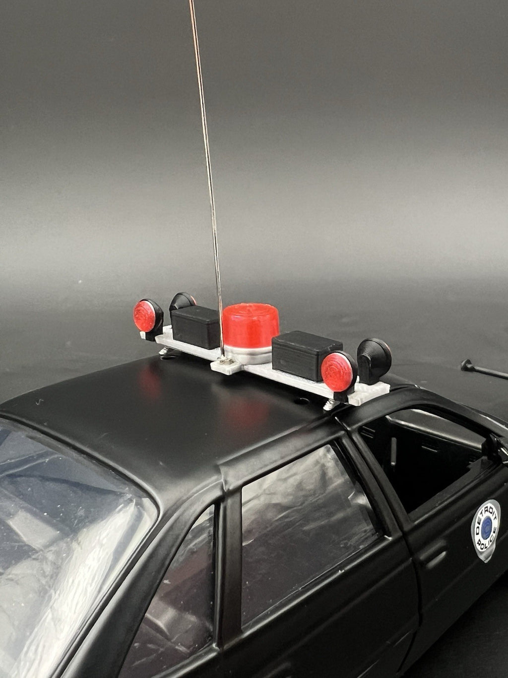 1/24 25 Dominion Lightbar Red Clear Ontario Provincial Police OPP Style Canada10