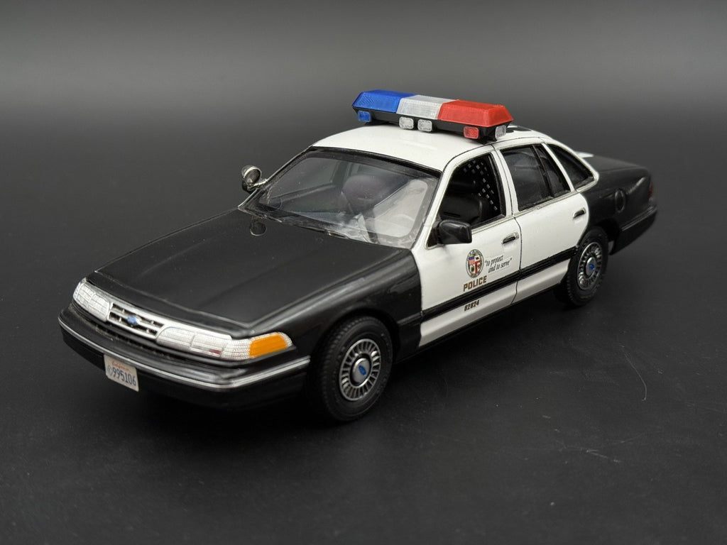 1/24 25 Scale Blue Red Clear Streethawk XL Lightbar Police 2464BRClearXL2