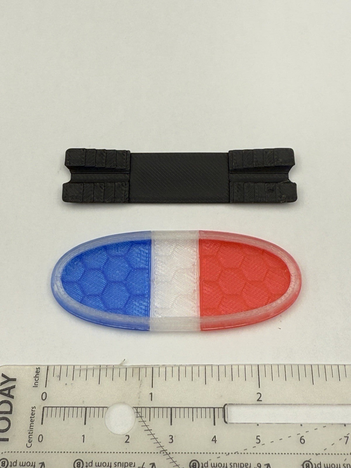 1/18 PCB Ready Blue Clear Red Federal Signal Arjent Lightbar Police 1804PCB BR2