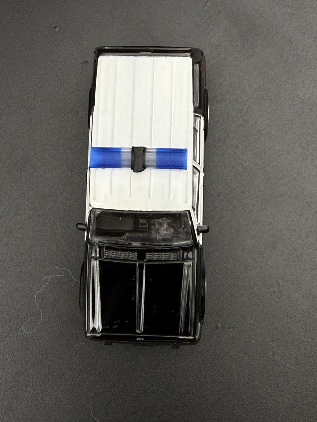 2-Pack 1/64 Scale Model Jetstream Jetsonic Blue Lightbar Police 6424B3