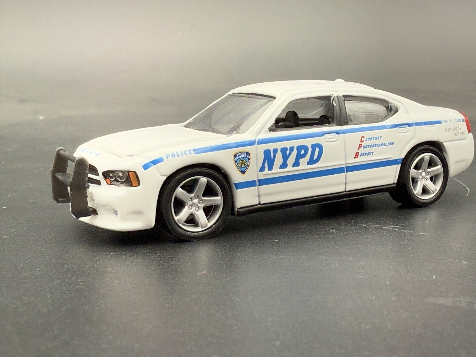 2 PACK 1/64 Go Rhino Push Bumper Pushbar For Charger Police Greenlight 5969
