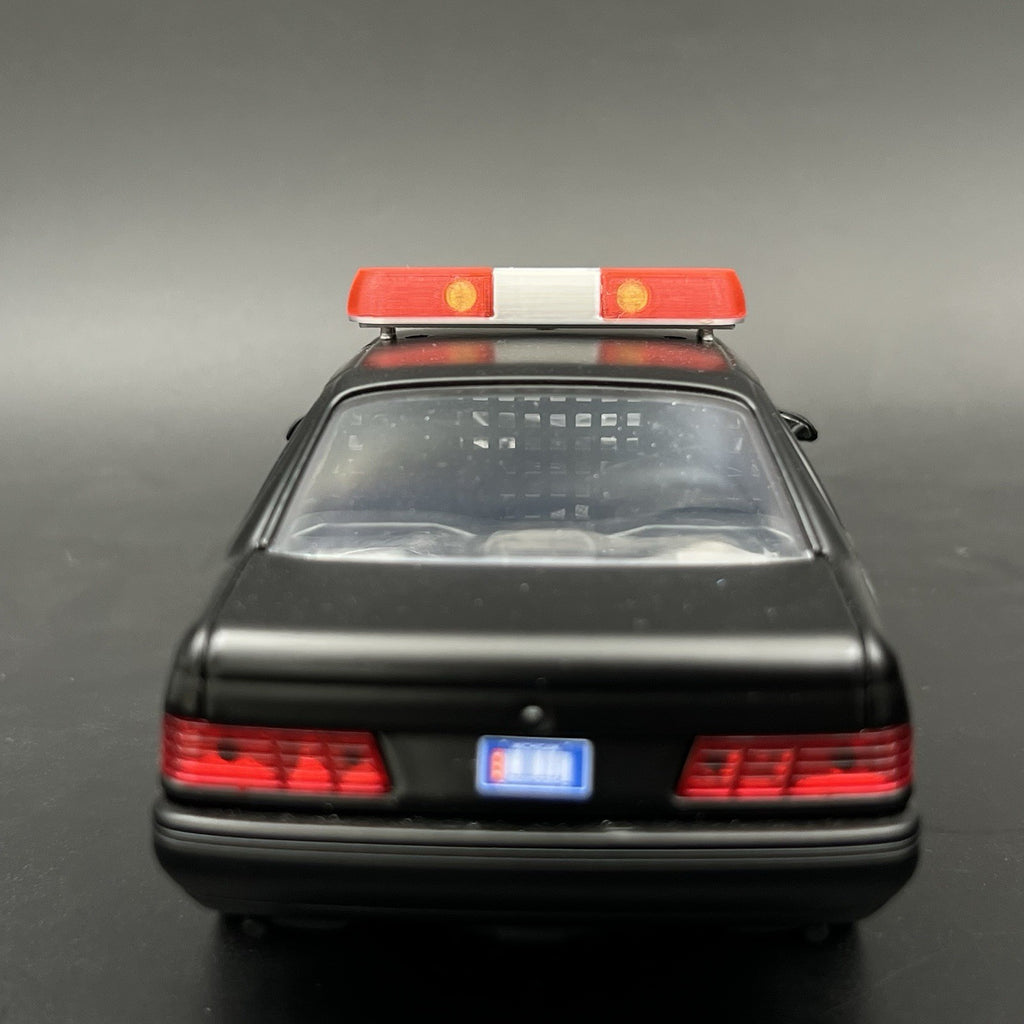 1/24 1/25 Red Whelen 80H 90H 8000 Lightbar Police Sheriff Fire Highway Patrol5
