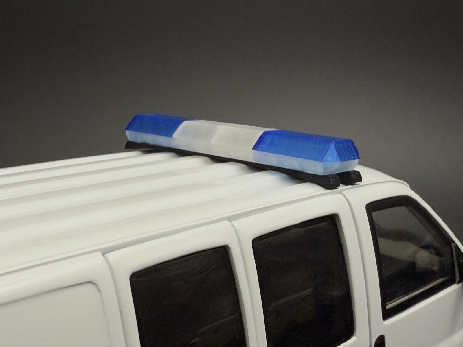 1/24 25 Scale Blue Clear Code 3 MX7000 XL Lightbar Police Fire Truck Width 58”9