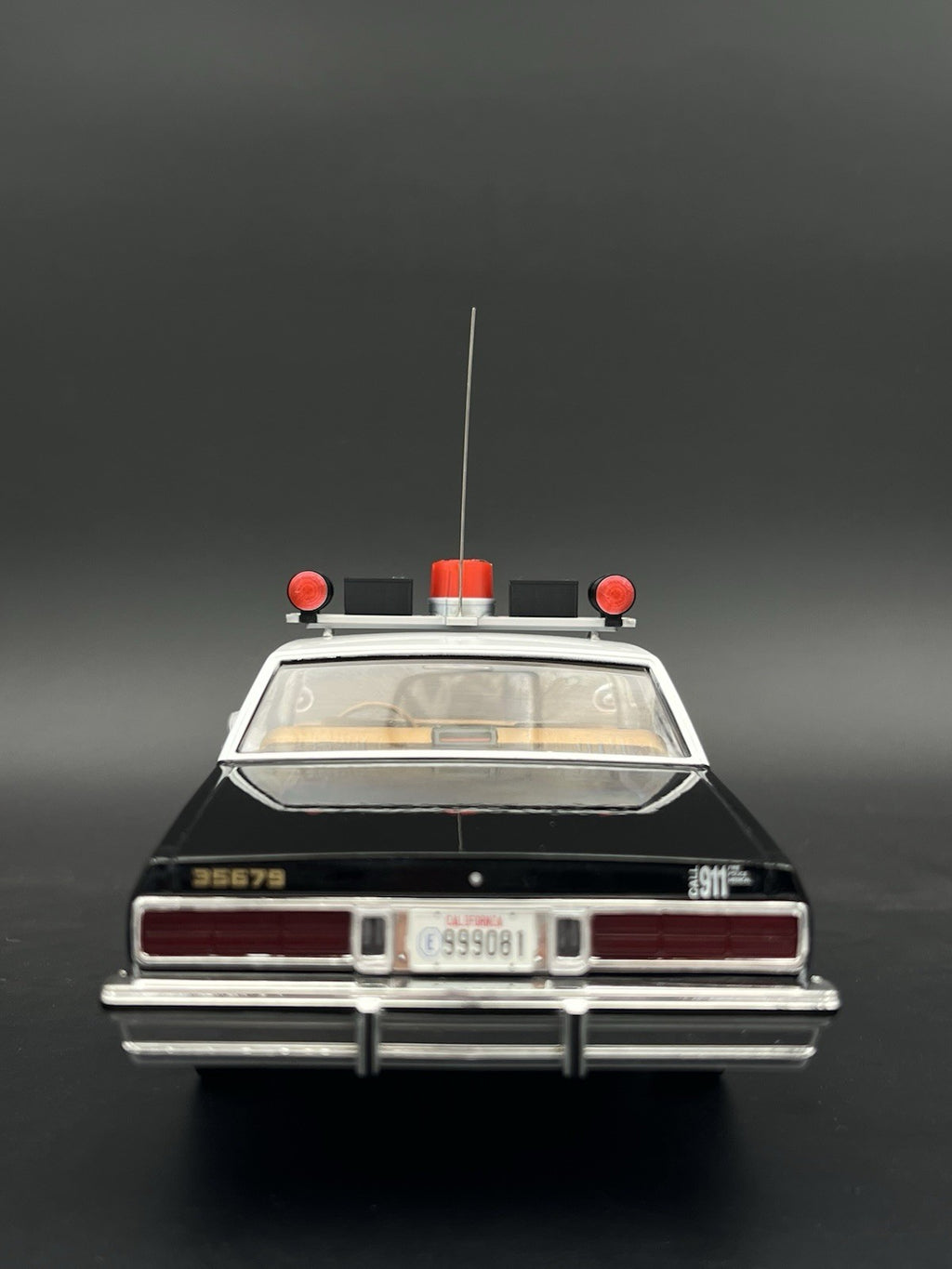 1/18 Dominion Lightbar Red Clear Ontario Provincial Police OPP Style Canada17