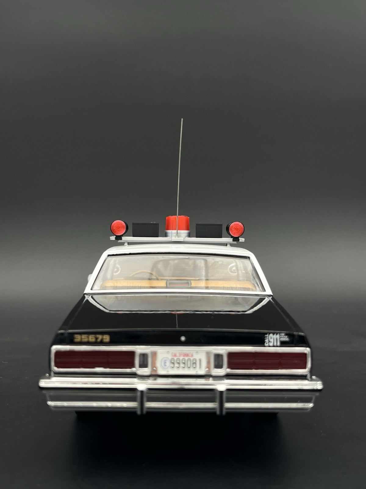 1/18 Dominion Lightbar Red Clear Ontario Provincial Police OPP Style Canada17
