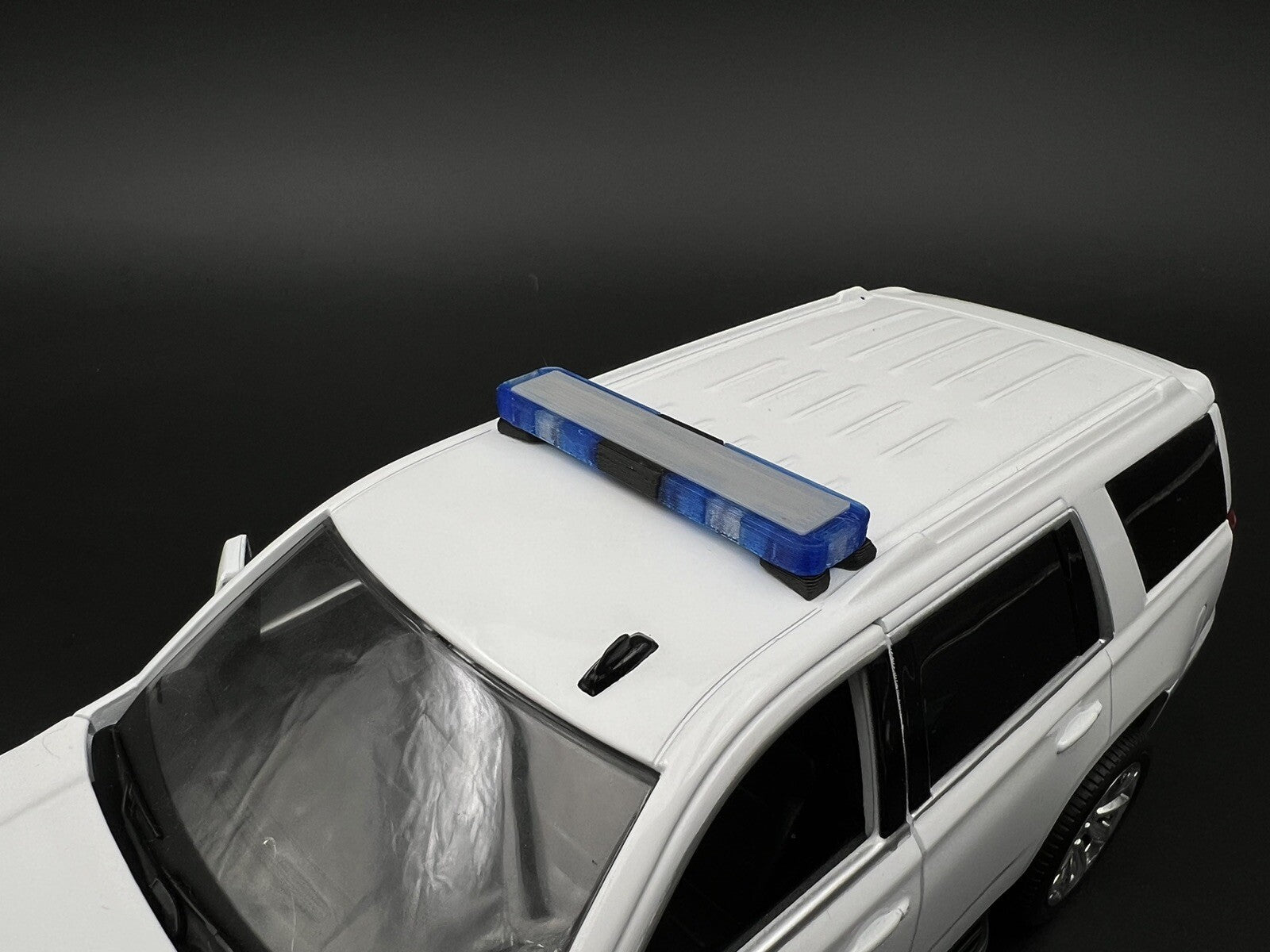 1/24 25 27 LED Ready Whelen Edge Lightbar Blue Highway Patrol State Police3