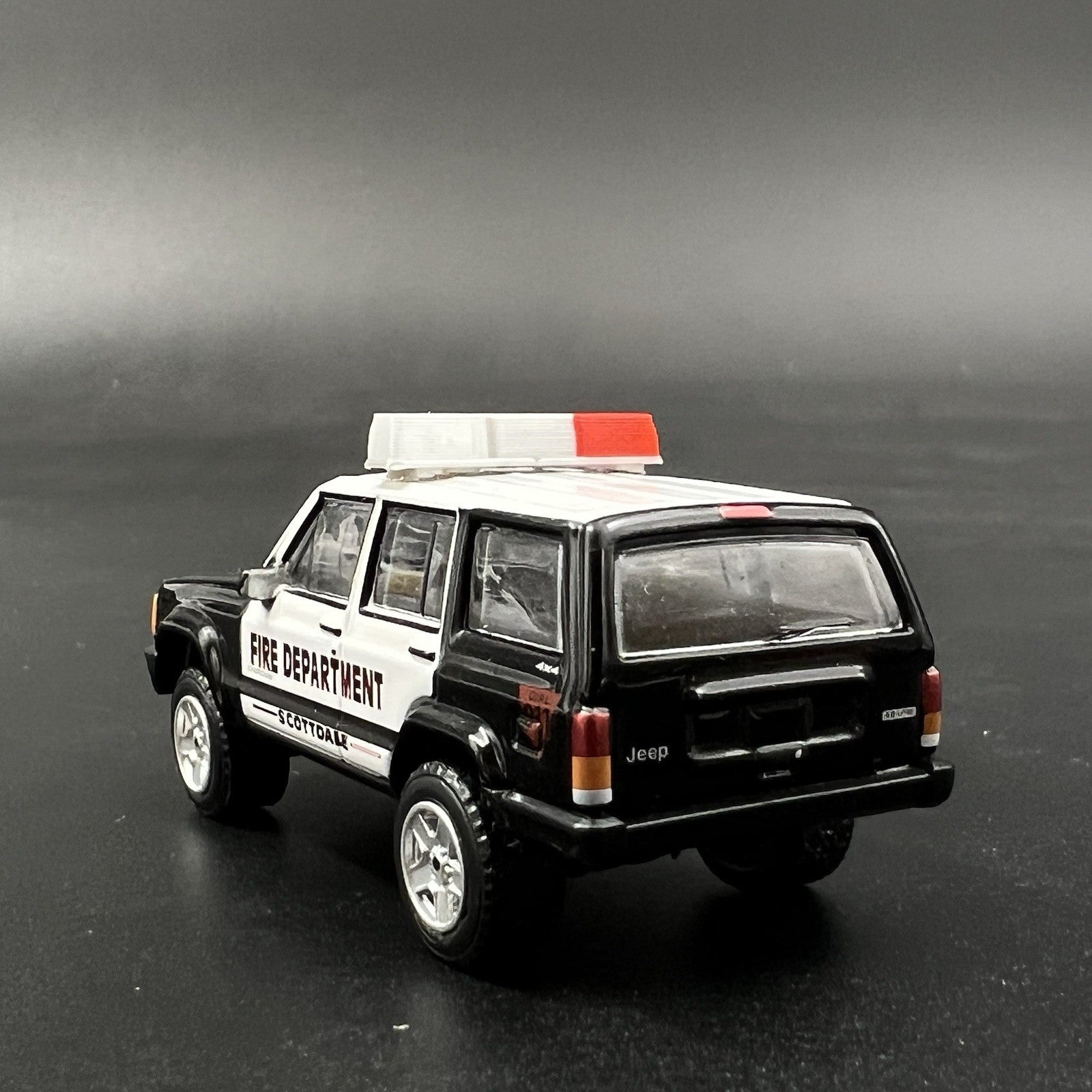 2 Pack 1/64 Red Clear Federal Signal Twinsonic Lightbar Greenlight Police Fire4