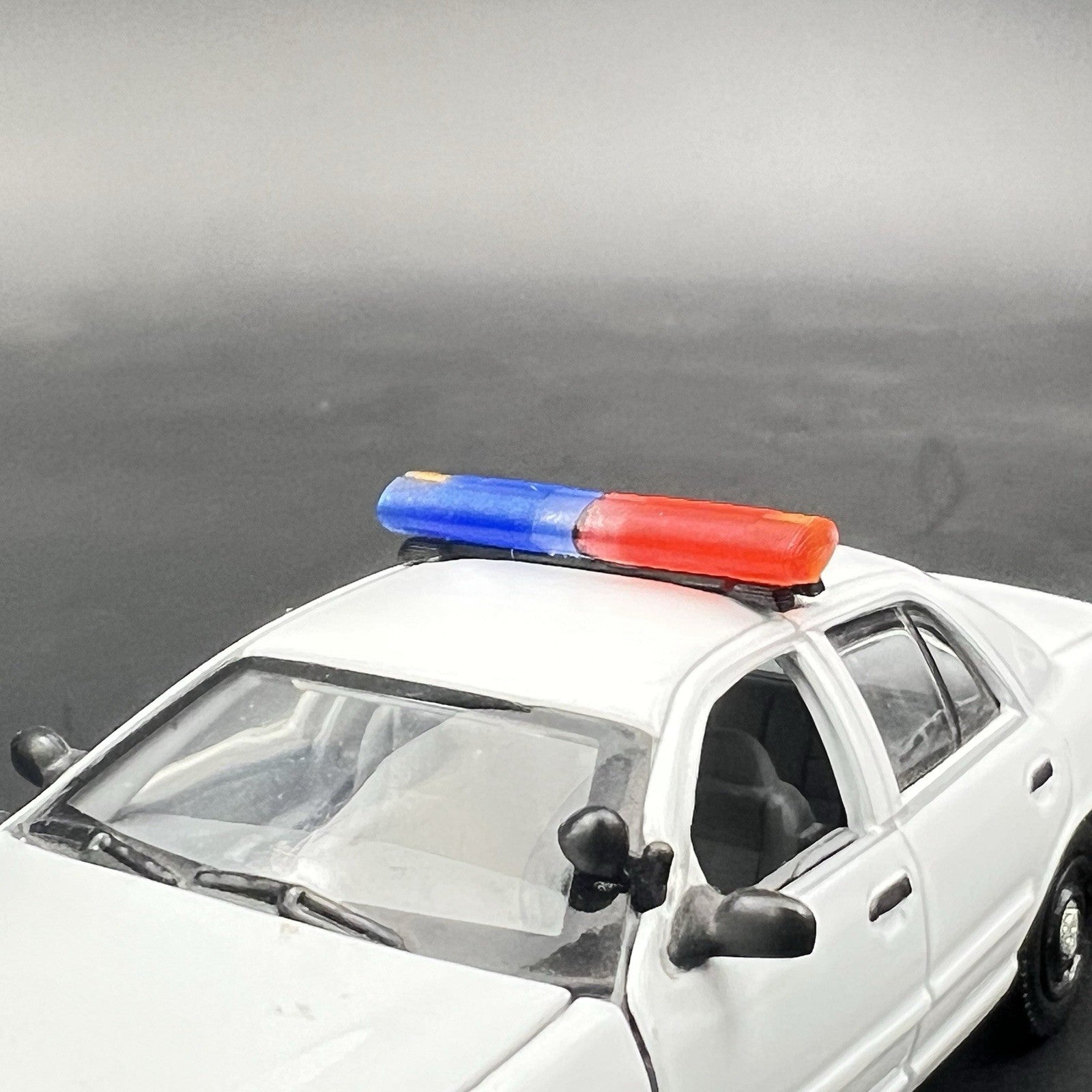 1/43 AeroDynic Lightbar LAPD Style Blue Red Clear Amber Police CHP LASD2