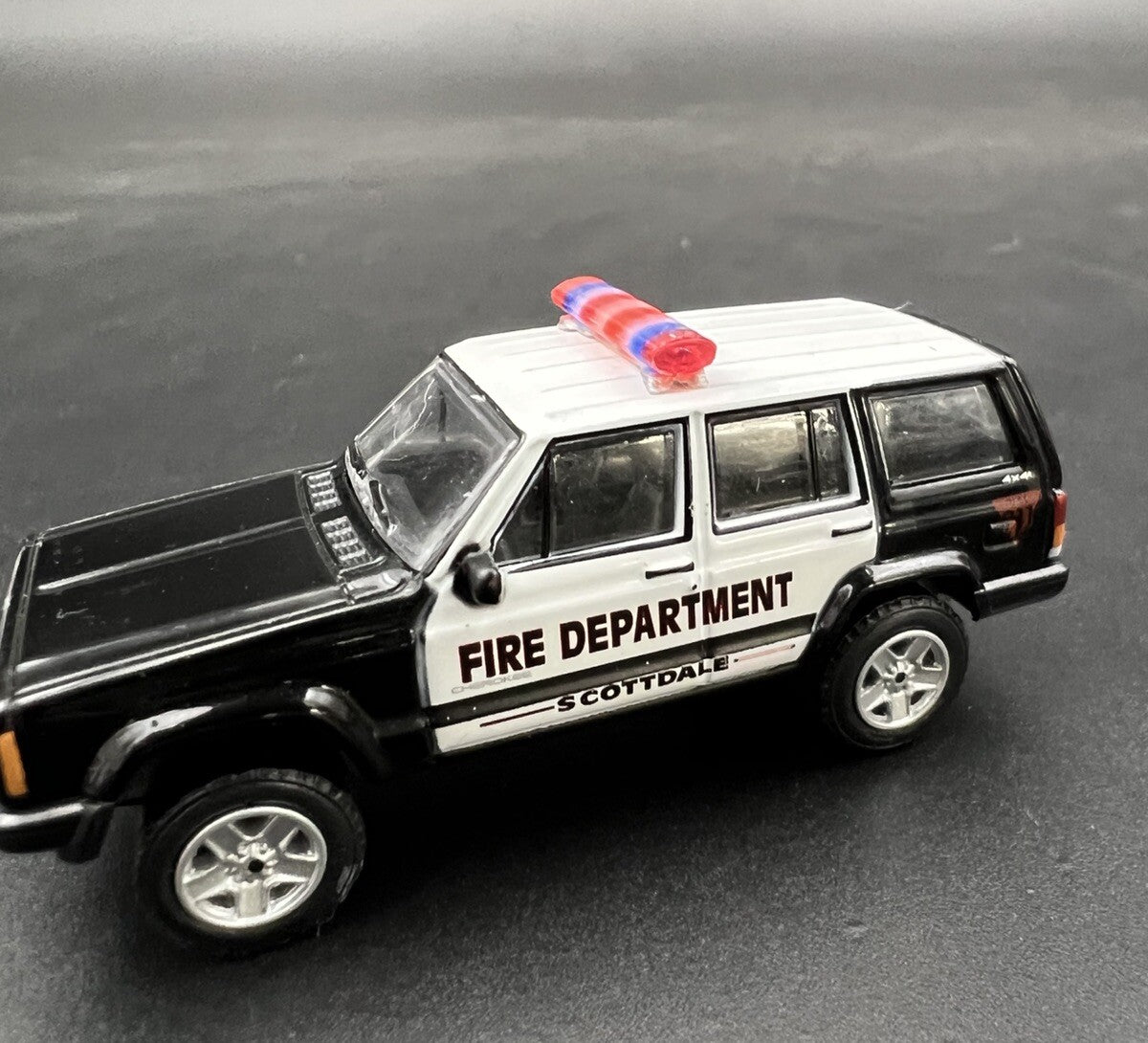 2 Pack 1/64 Blue Red Oklahoma Highway Patrol Aerodynic Lightbar Police6