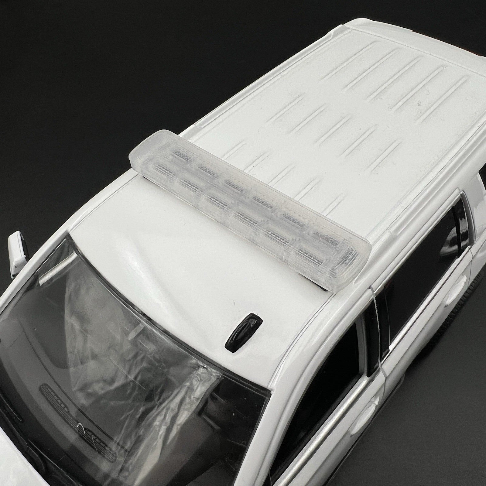 1/24 25 27 LED Compatible Tahoe Width XL Clear Legend Lightbar Sheriff Police8