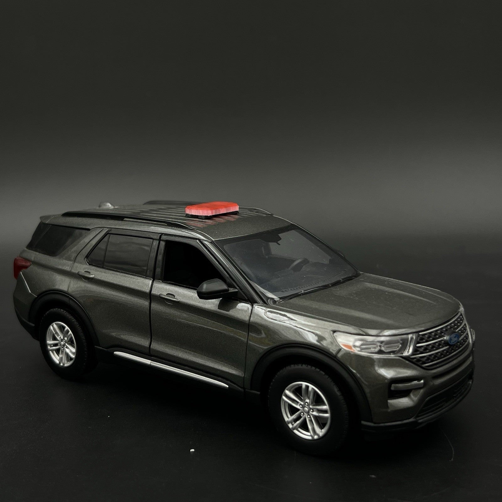 2 Pack 1/24 25 Mini Code 3 2700 Lightbar Red Top Cover Police Sheriff Fire12