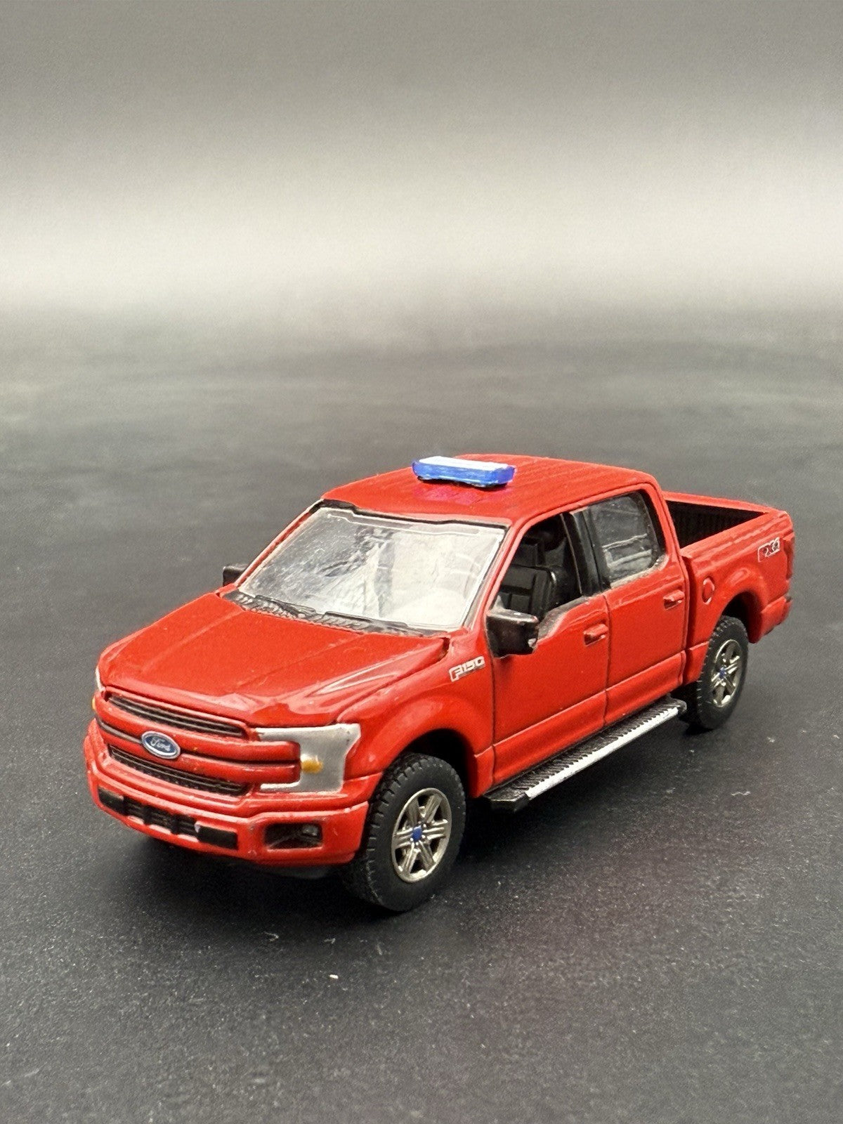 2 Pack 1/64 Mini Whelen Edge Blue Lightbar Police Fire Truck Sheriff EMS10