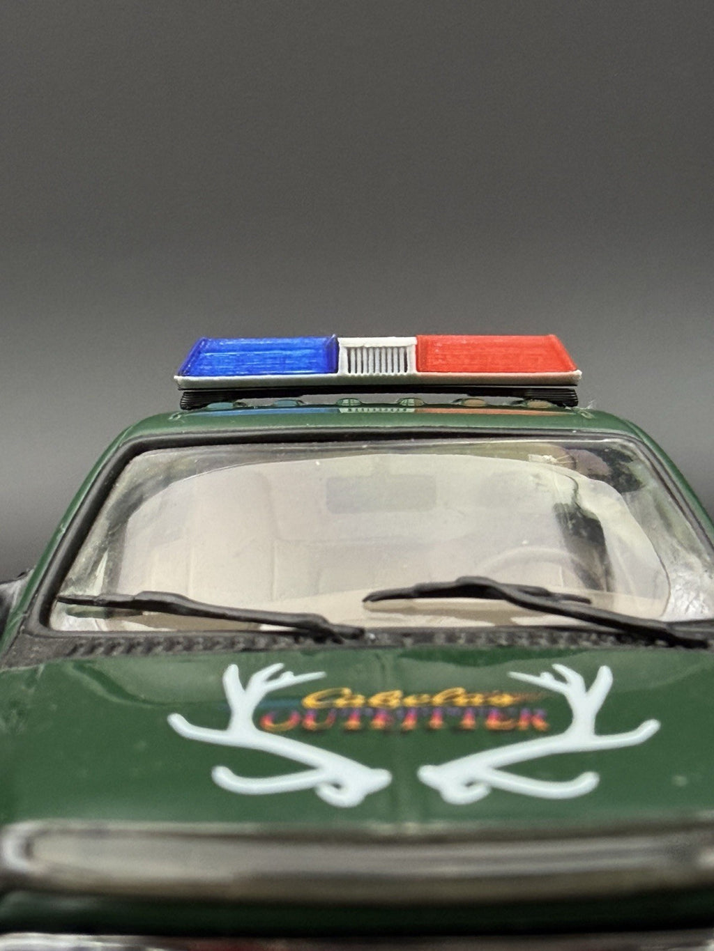1/32 Blue Red Chrome Code 3 LP6000 Lightbar Police Fire 3207ChromeBR5