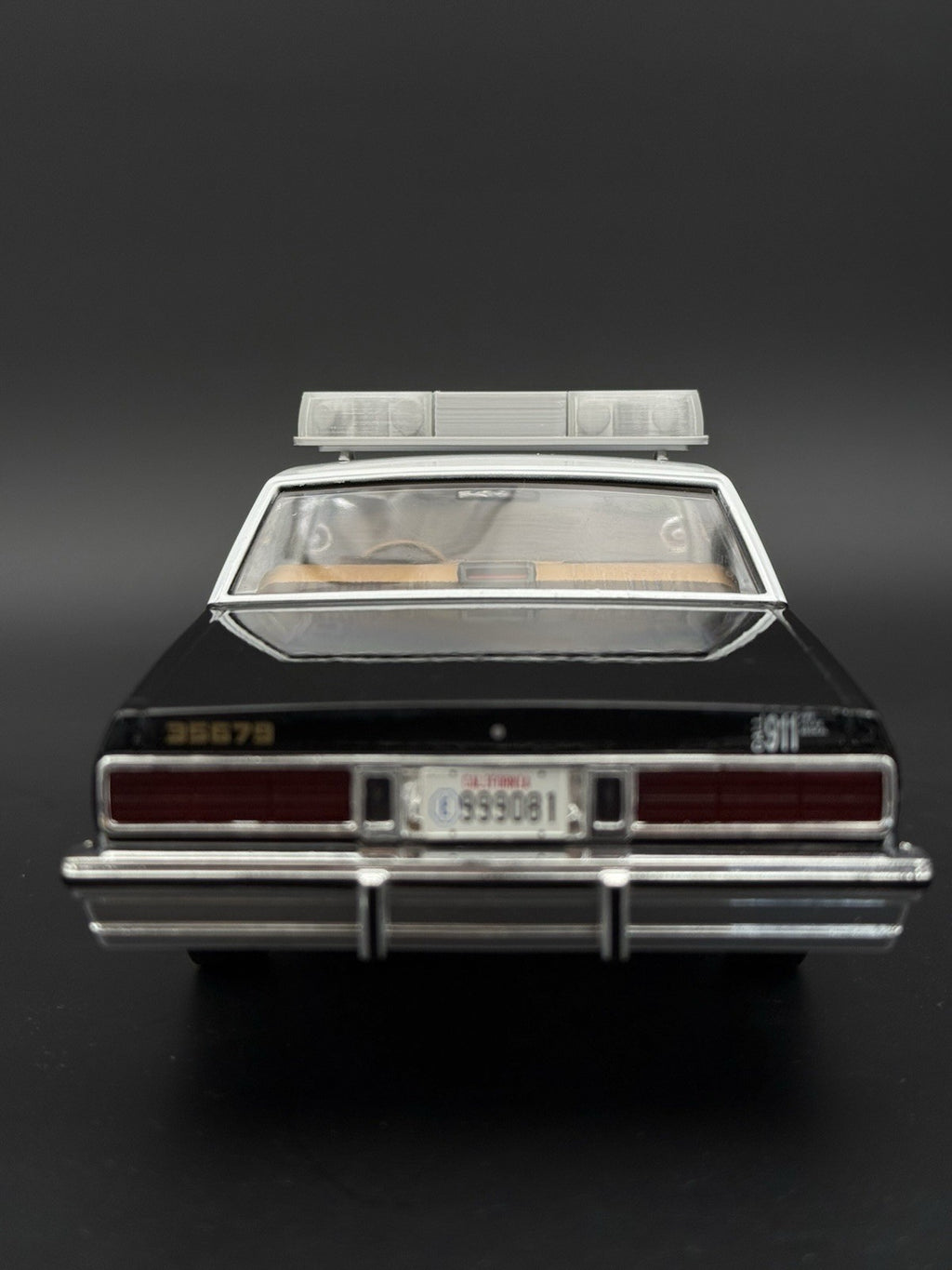 1/18 Scale Model Clear Federal Signal Twinsonic Lightbar Police 1821C8