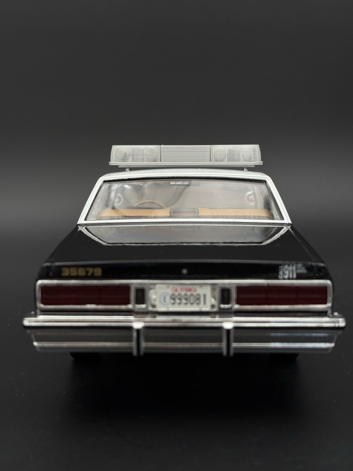 1/18 Scale Model Clear Federal Signal Twinsonic Lightbar Police 1821C8