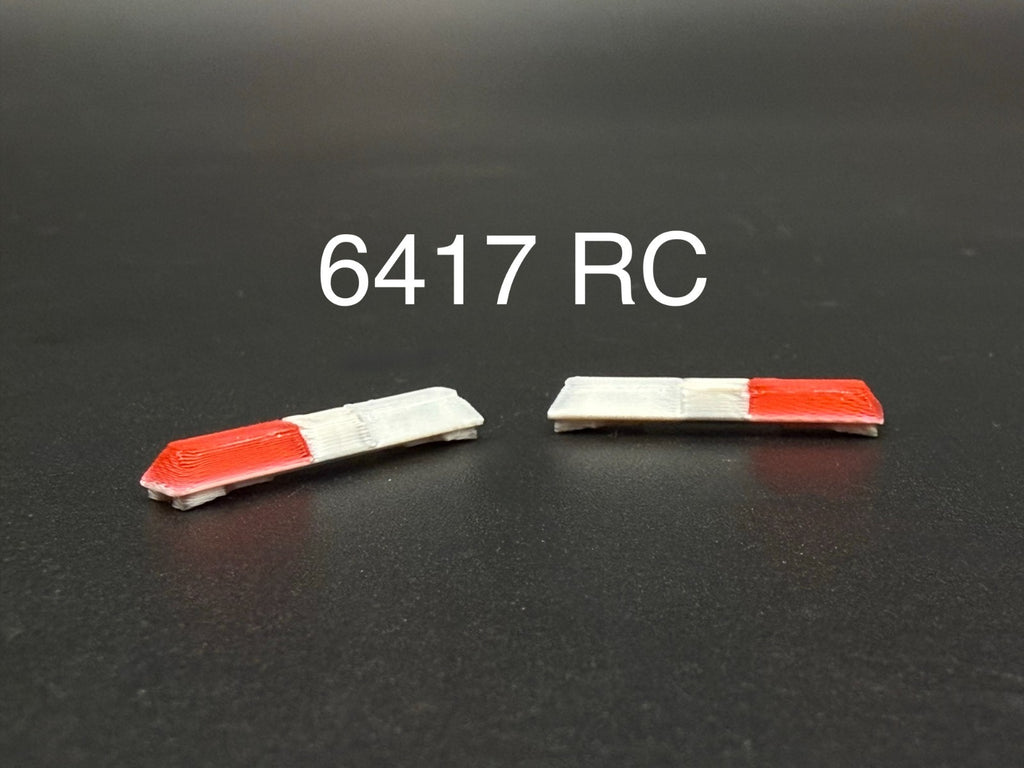 2 Pack 1/64 Scale Code 3 LP6000 Red Clear Lightbar Fire EMS Ambulance 6417RC0