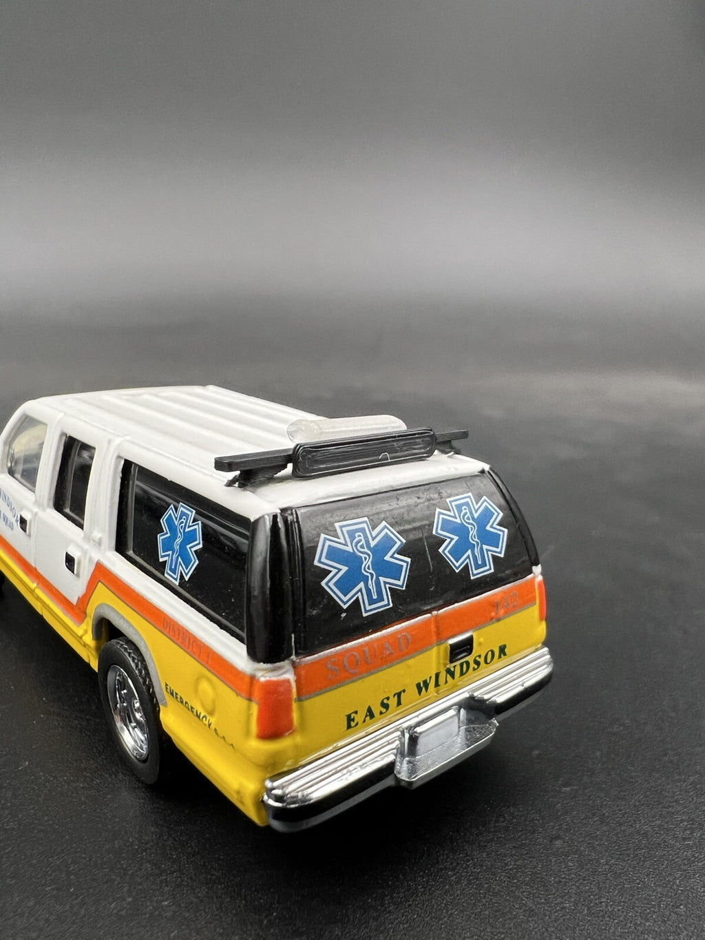 1/64 Jetsolaris Lightbar For NYPD Chevy Express Van New York Police Fire Sheriff2