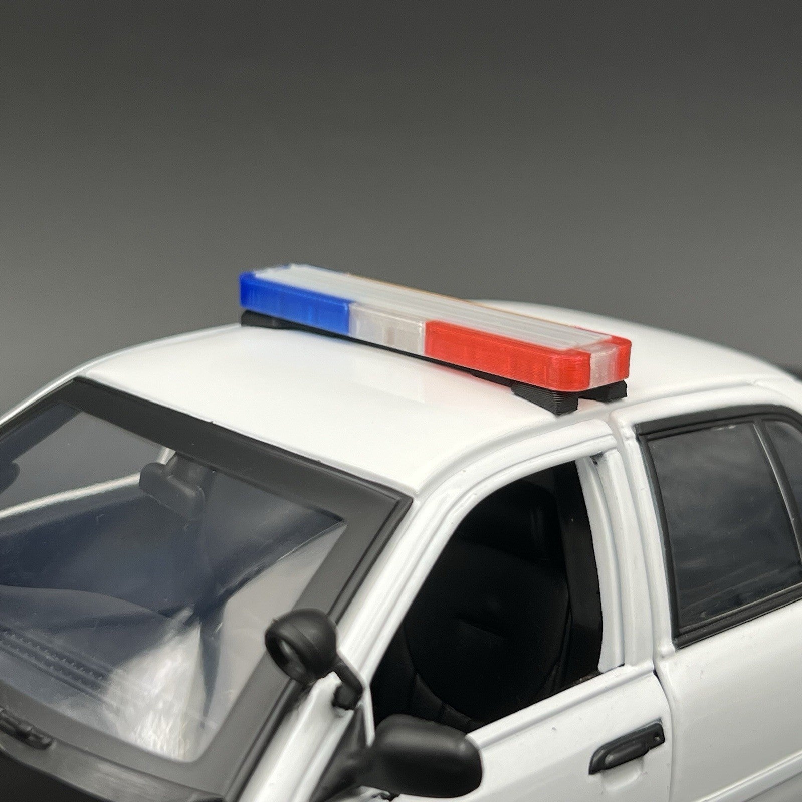 1/18 LED Ready Whelen Edge Lightbar Blue Red Amber Highway Patrol Police Sheriff4