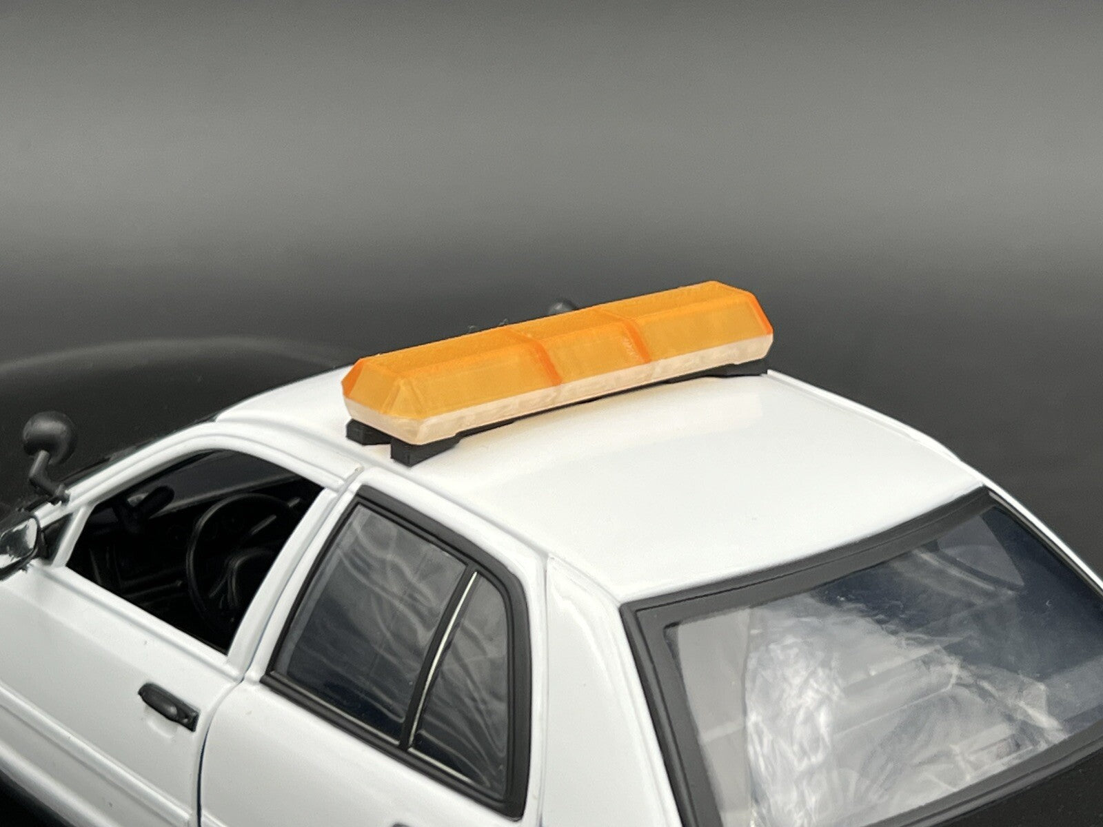 1/18 Scale Amber Code 3 MX7000 Lightbar W/ Internal Lens Security Work Park6