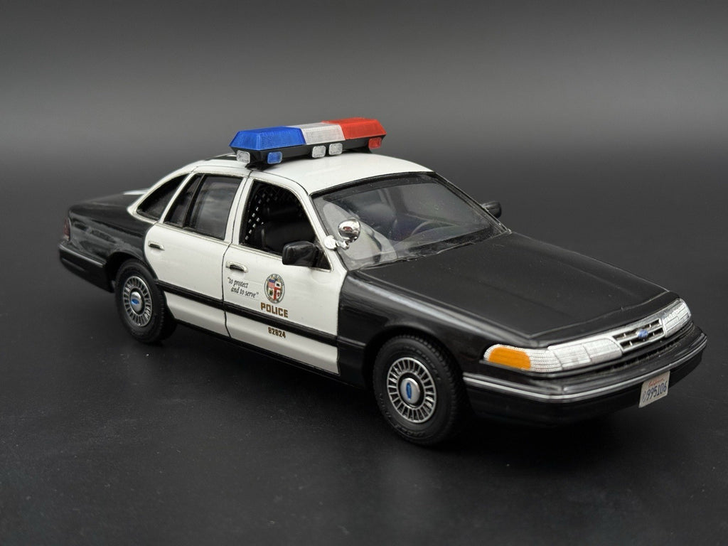 1/24 25 Scale Blue Red Clear Streethawk Lightbar Police 24646