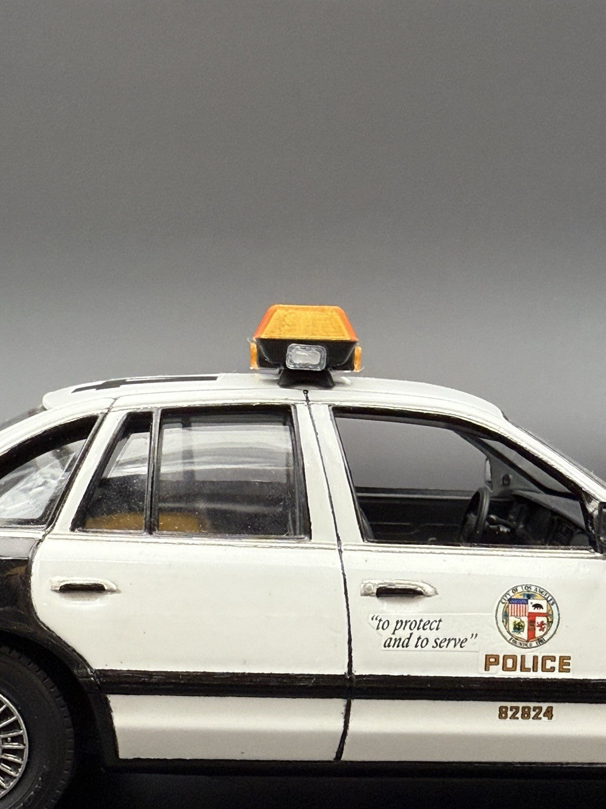 1/24 25 Scale Amber Clear Streethawk XL Lightbar Police 2464AClearXL9